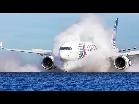 Видео: 45 Невероятных Моментов в Авиации, Снятых на Камеру