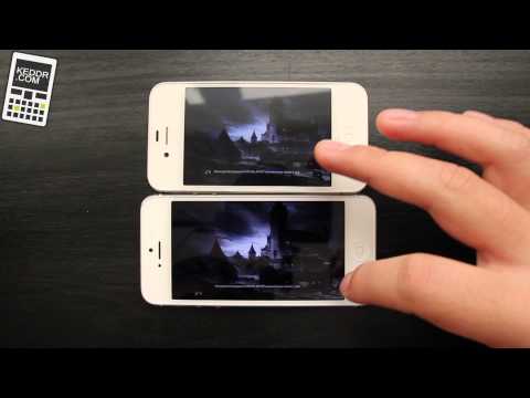 Видео: iPhone 5 vs iPhone 4s - скорость и многозадачность