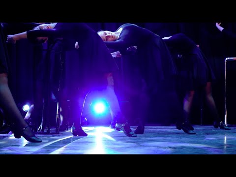 Видео: "Круг по полу" ("Ронд") на русском материале. Класс-концерт Ансамбля народного танца "Каблучок".