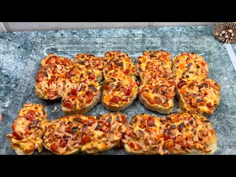 Видео: Хрустящие горячие бутерброды — вкуснее, чем пицца!