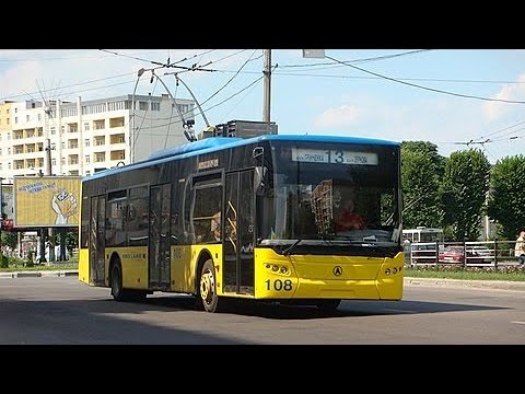 Видео: Проект "Тролейбуси Львова": "ЛАЗ E183"