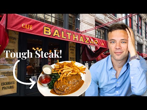 Видео: Ужин в Balthazar. Переоценён ли самый знаменитый французский ресторан Нью-Йорка? Были проблемы!