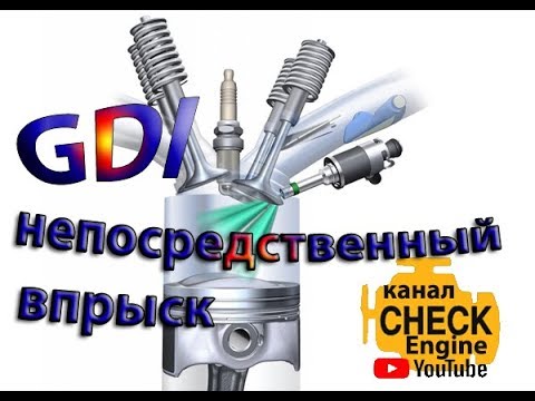 Видео: 🔴🔴Схема и принцип работы системы GDI - непосредственный впрыск топлива🔴