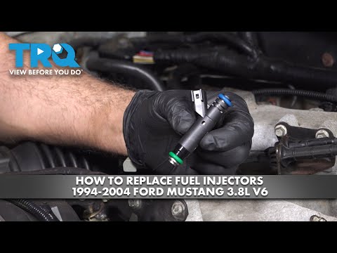 Видео: Как заменить топливные форсунки на Ford Mustang 3.8L V6 1994-2004 годов