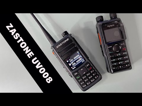 Видео: Zastone UV008. Любительская цифровая DMR радиостанция с прямым вводом частоты