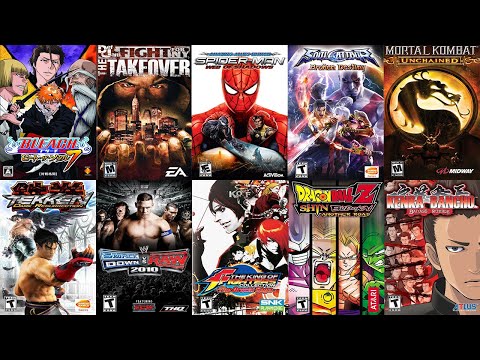 Видео: Все файтинги для PSP | Лучшие файтинги/игры Beat 'Em Up на PlayStation Portable