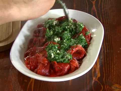 Видео: Пържени чушки / Fried red peppers