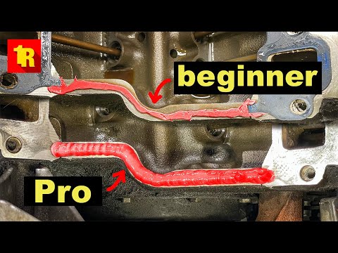 Видео: Почему НИКОГДА НЕ ПЫТАЙТЕСЬ использовать RTV Gasket Maker, не сделав этого сначала!!