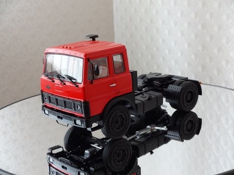 Видео: МАЗ-5432 седельный тягач (ранняя кабина) 1/43 Автоистория «АИст»