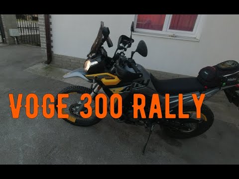 Видео: VOGE 300 Rally - коротко о том что он может - асфальт/карьер.