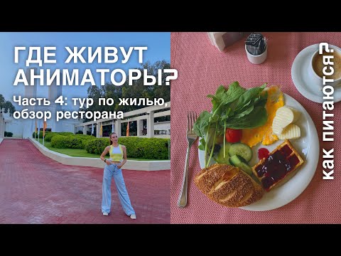 Видео: Где и как живут и питаются аниматоры в Турции? Работа аниматором 2023