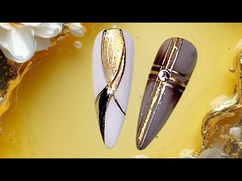 Видео: Эффектный маникюр на любой случай. МК/Spectacular manicure. Nail tutorial