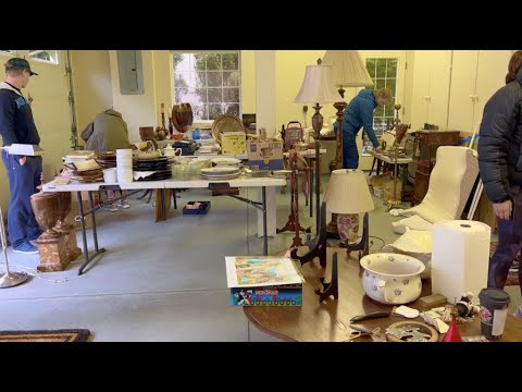Видео: РАСПРОДАЖА в доме Миллионера Estate Sale #OlyaSineevaUSA