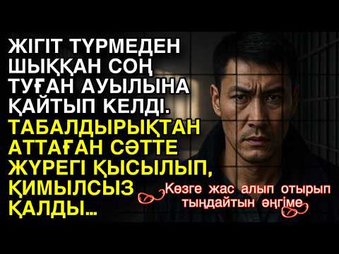 Видео: ЖІГІТ ТҮРМЕДЕН ШЫҚҚАН СОҢ ТУҒАН АУЫЛЫНА ҚАЙТЫП КЕЛДІ. ТАБАЛДЫРЫҚТАН АТТАҒАН СӘТТЕ ЖҮРЕГІ ҚЫСЫЛЫП…