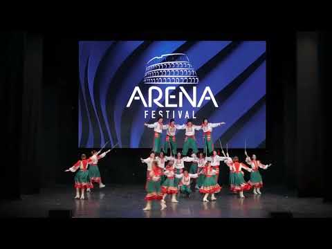 Видео: Казачья пляска - "Вербохлест" | Ансамбль народного танца «Росинки» | ARENA FESTIVAL