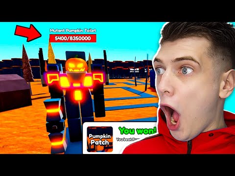 Видео: 🎃 Самая ЛЕГКА КАРТА в Toilet Tower Defense ROBLOX