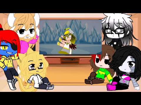 Видео: Реакция андертейл на ворон (Хакуя Дмитрий)