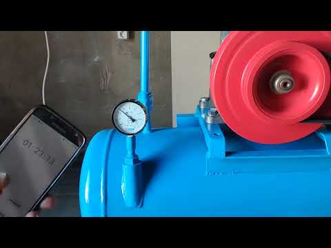 Видео: Компрессор У43102 после ремонта и его производительность