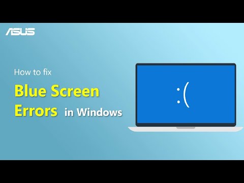 Видео: Как исправить ошибки Синего Экрана в Windows?   | ASUS SUPPORT