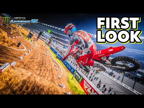 Видео: Первый взгляд на Monster Energy Supercross 25 | Режим карьеры, эпизод 1