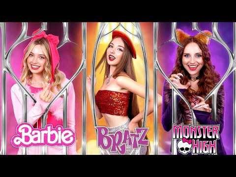 Видео: Барби vs Братц vs Monster High в Тюрьме! Конкурс Красоты в Тюрьме