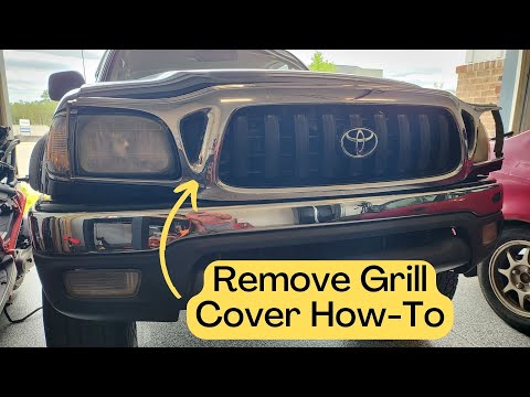 Видео: Как снять переднюю решетку | Tacoma 1-го поколения (1995-2004)