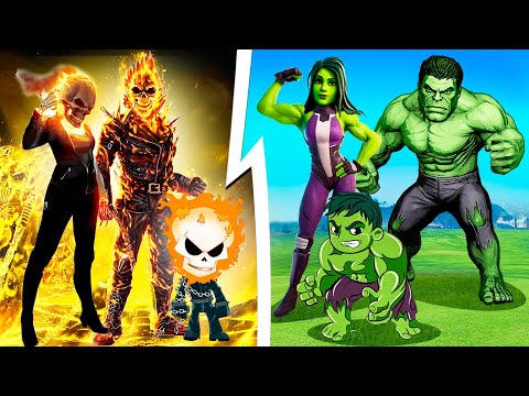 Видео: ЕЛЕС ЖҮРГІЗУШІ Отбасы vs ХАЛК Отбасы (GTA V)