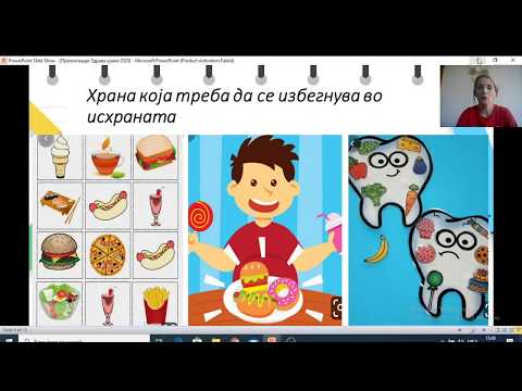Видео: 3 до 4 години - Наука - Запознавање и разбирање на околината - ,,Секој има право да се храни здраво"