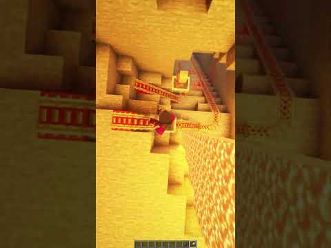 Видео: Часть пути "железной дороги") #minecraft #железная дорога #майн