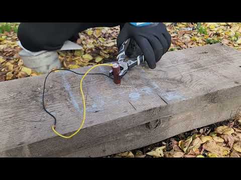 Видео: Краш тест акумулятора 18650 GZNS 3,6v 7,2Wh