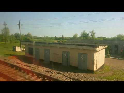Видео: Вид из окна. Моисеевка -- Кривой Рог-западный.