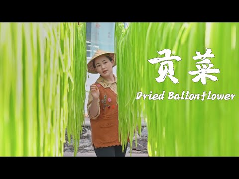 Видео: Yunnan Dried Ballonflower — особый «овощ», который мы едим после того, как он высушен