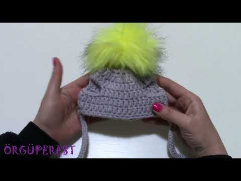 Видео: КАК СДЕЛАТЬ ШАПКУ КРЮЧКОМ (СОБАКА-КОТ)? ПЭТ ШАПКА СДЕЛАЛА !!!