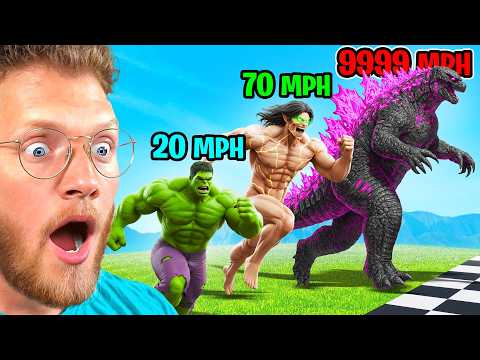 Видео: Реакция на сравнение скоростей монстров