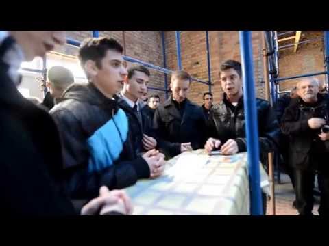 Видео: Аранђеловдан у Манастиру Бешеново 2014