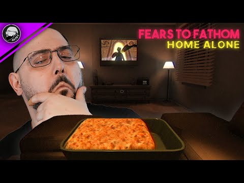 Видео: САМ ВКЪЩИ С ПСИХОПАТ НА ВРАТАТА, КАКВО ПРАВИМ? | Fears of Fathom #1 Home Alone
