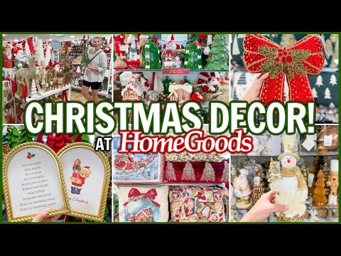 Видео: 😱 РОЖДЕСТВЕНСКИЙ ДЕКОР ОТ HOMEGOODS УЖЕ ЗДЕСЬ!! 🎄 НОВИНКА 2025 ГОДА: Рождественский декор на любо...