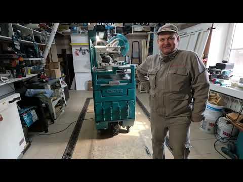 Видео: Обзор самоделки (печка), от Дмитрий сын makita (ы)! Часть 2
