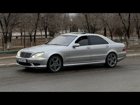 Видео: БАЙКОНУР 2024 КАТАЕМСЯ ПО ГОРОДУ НА W220 S55 AMG LONG
