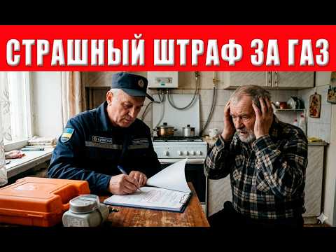 Видео: ГАЗОВИКИ ПРИШЛИ — ШТРАФ 462 900 гривен! КАК НЕ ПОПАСТЬ В ЛОВУШКУ?