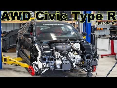 Видео: Сборка полноприводного Civic Type R | Эпизод 47 (Самый чистый моторный отсек, который я когда-либ...