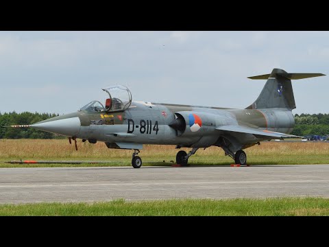 Видео: Исторический Истребитель Lockheed F-104 Starfighter. Обзор