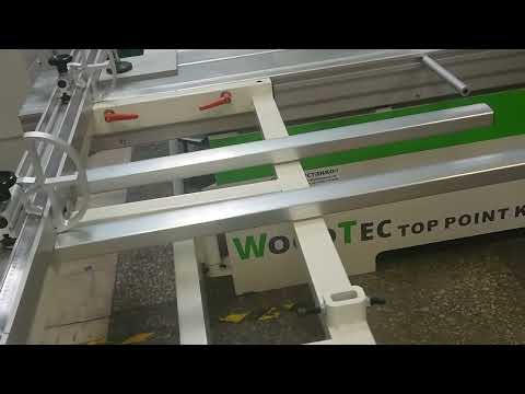 Видео: Форматно-раскроечный станок WoodTec TOP POINT K-45