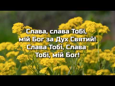 Видео: Слава Тобі мій Бог за Дух Святий!