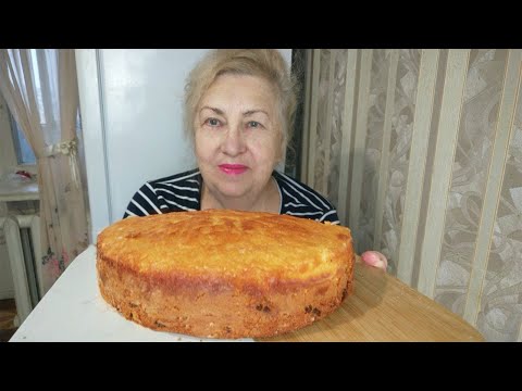 Видео: Знаменитый пирог манник.Заливной пирог,Очень вкусный десерт.
