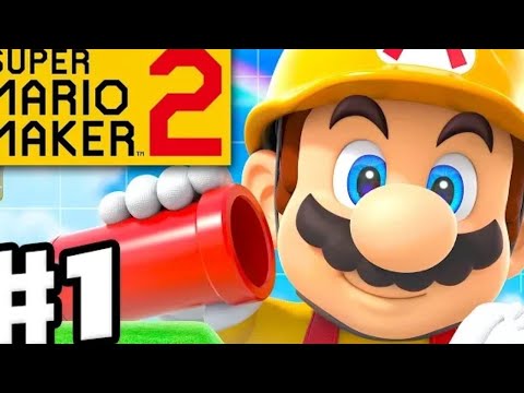 Видео: Super Mario Maker 2 Прохождение-My 1-st level!!!(Nintendo Switch)