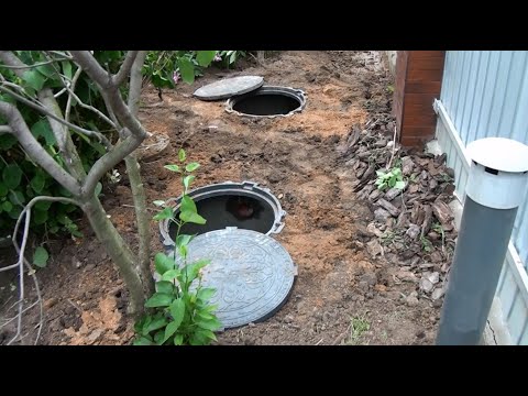 Видео: Переделываем неработающее очистное сооружение с аэрационной установкой. Часть 2