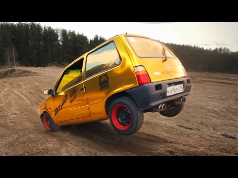 Видео: Заниженный таз против плохих дорог. Оказия при смерти.