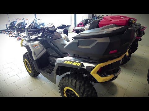 Видео: 2024 BRP Can-Am Outlander XT-P 1000R - установка заднего кофра Tesseract 130L и канистры 10L