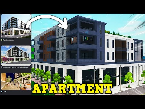 Видео: Я построил жилой комплекс в Блоксбурге!